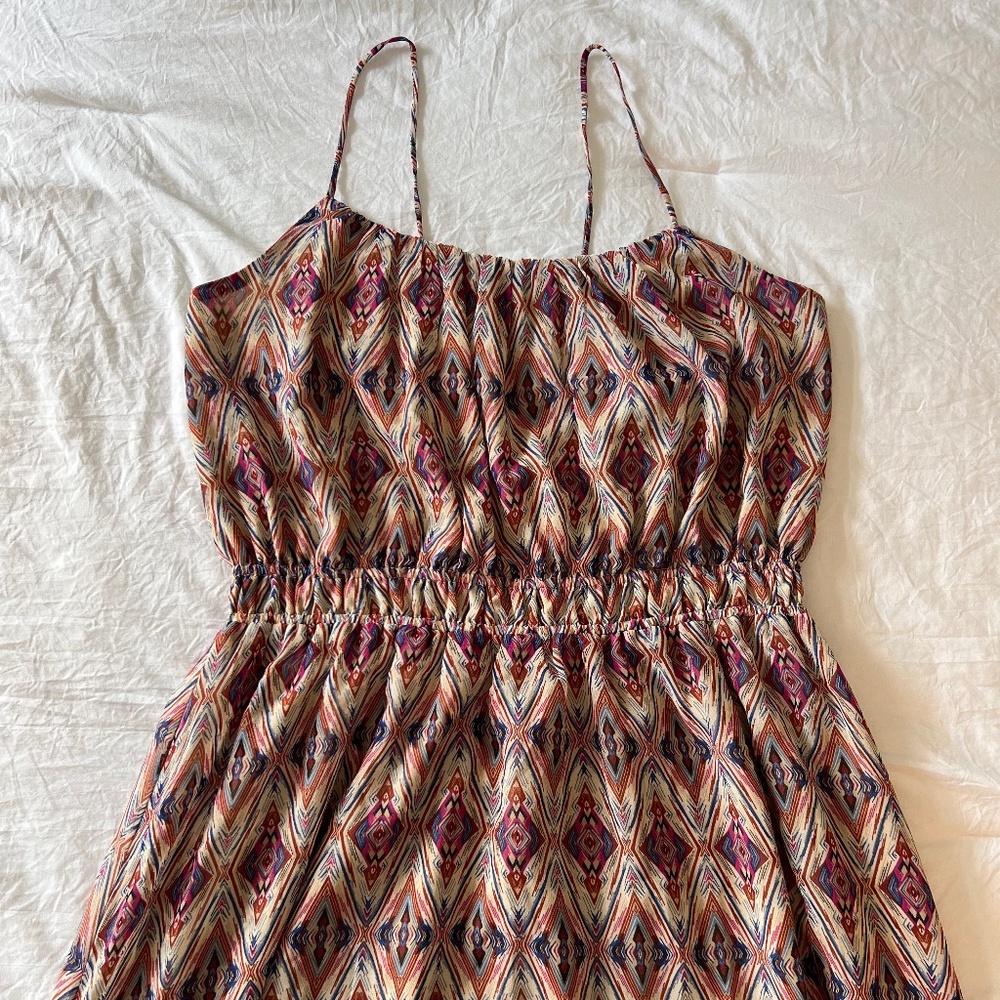Banana Republic Strappy Cross Back Maxi Dress